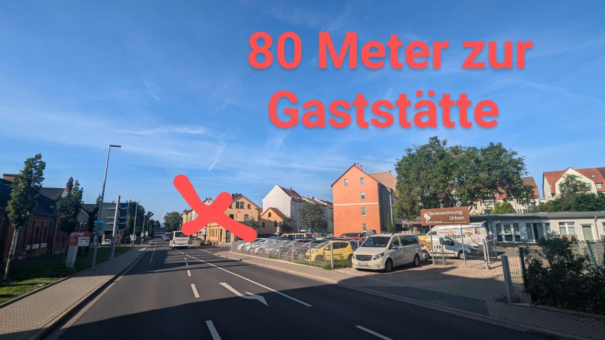Fewo Urban Gotha-Apartment Friedenstein- Am Schlosspark- Parken An Der Der Tuer- Barrierefrei, 900 Meter Zum Bahnhof - Wallbox Exterior foto